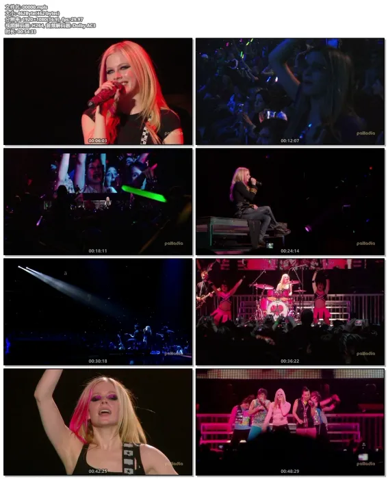 [BD欧美演唱会][艾薇儿 美丽坏东西 加拿大世界巡回演唱会 Avril Lavigne：The Best Damn Tour – Live in Toronto 2008][BDISO][4.17G][百度网盘]