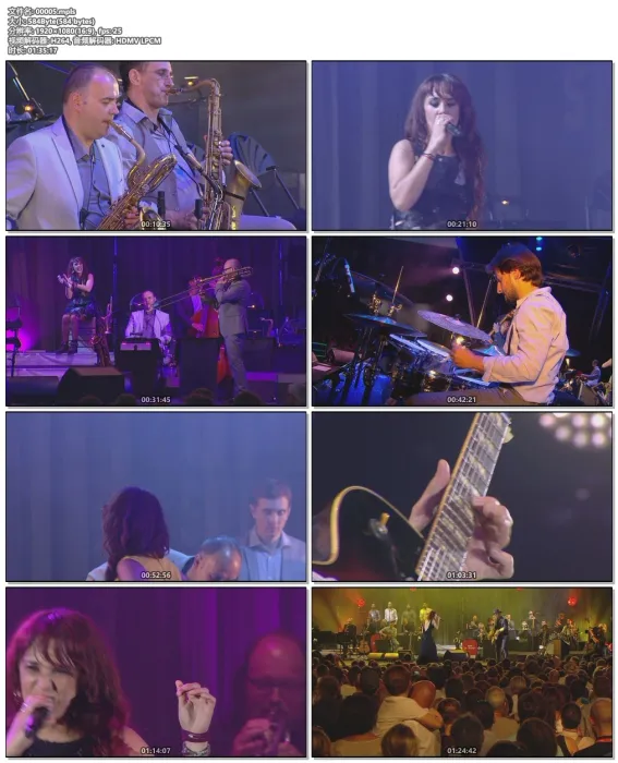 [BD欧美演唱会][法国女爵士歌手 Zaz Paris Encore! 2015][BDMV][16.6G][百度网盘]