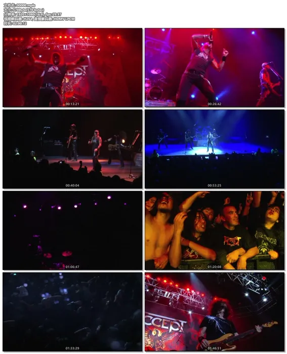 [BD欧美演唱会][德国重金属 Accept – Live In Chile (Live In Chile 2013) (2014) ][BDMV][22.1G][百度网盘]