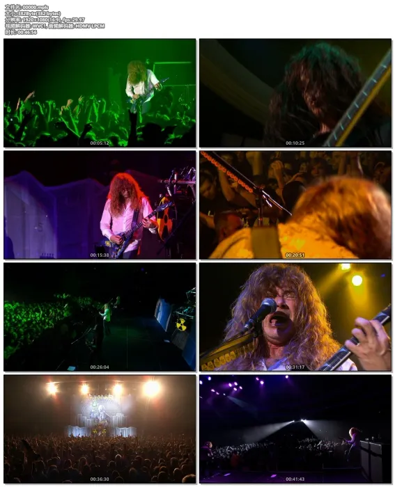 [BD欧美演唱会][Megadeth：Rust In Peace Live 2010 Blu-ray VC-1 1080i DTS-HD MA 5.1][BDMV][20.8G][百度网盘]