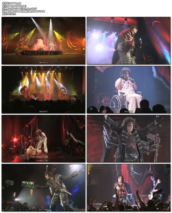[BD欧美演唱会][Alice Cooper – Theatre Of Death – Live At Hammersmith 2009][BDMV][22.7G][百度网盘]