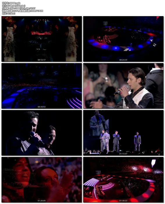 [BD欧美演唱会][An Evening With Il Divo Live In Barcelona 2009][BDMV][23.1G][百度网盘]