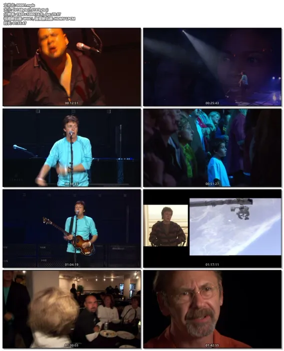 [BD欧美演唱会][Paul mccartney the space within us 2008][BDMV][39.1G][百度网盘]