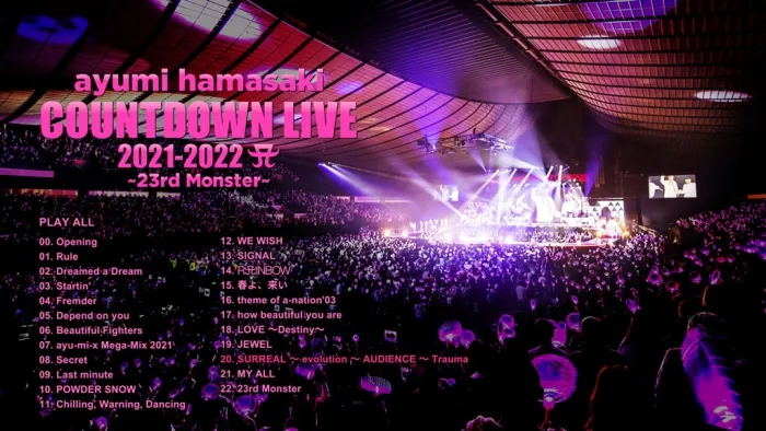 [DB日本演唱会][滨崎步 浜崎あゆみ – ayumi hamasaki COUNTDOWN LIVE 2021-2022 A ～23rd Monster～ 2022][BDISO][36.7GB][百度网盘]
