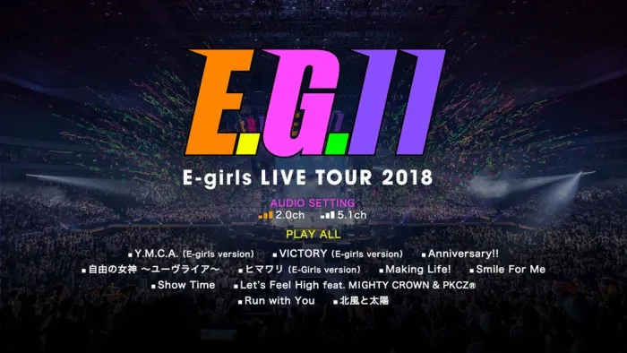 [DB日本演唱会][E-girls LIVE TOUR 2018 ~E.G. 11~ 2019][BDMV 3BD][53.7GB][百度网盘]