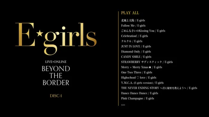 [DB日本演唱会][E-girls – LIVExONLINE BEYOND THE BORDER 2021][BDMV 3BD][51.6GB][百度网盘]