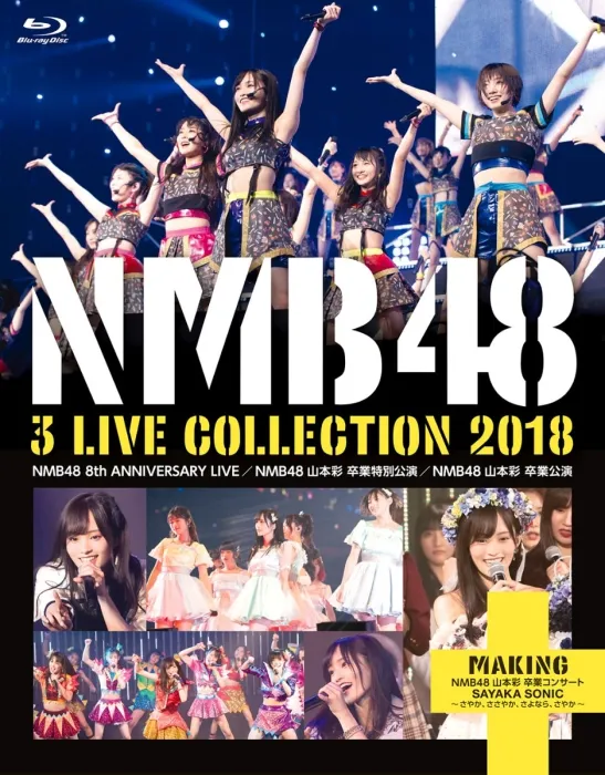 [BD日本演唱会][NMB48 3 LIVE COLLECTION 2018][BDISO 4BD][131.36 GB][百度网盘]