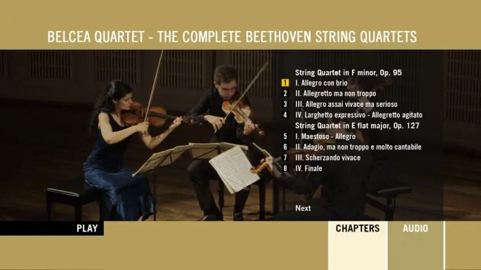 [BD欧美演唱会][贝多芬弦乐四重奏全集 Belcea Quartet Beethoven – The Complete String Quartets 2012 4 x Blu-Ray][BDMV 4BD][128G][百度网盘]