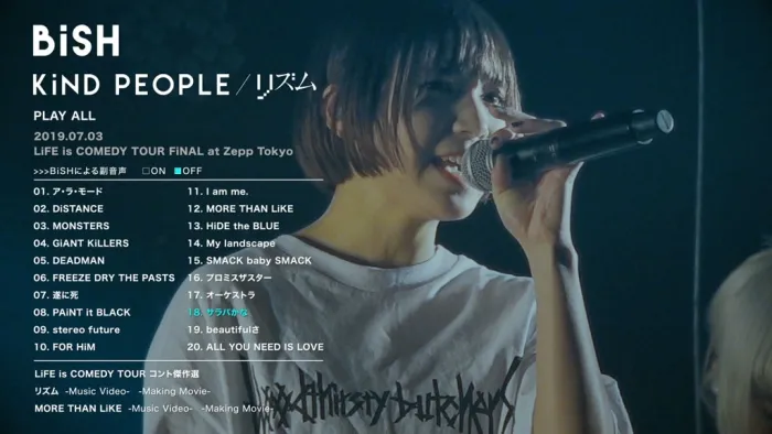 [BD日本演唱会][BiSH – KiND PEOPLE Rhythm [2019] BLURAY][BDISO][39.7G][百度网盘]