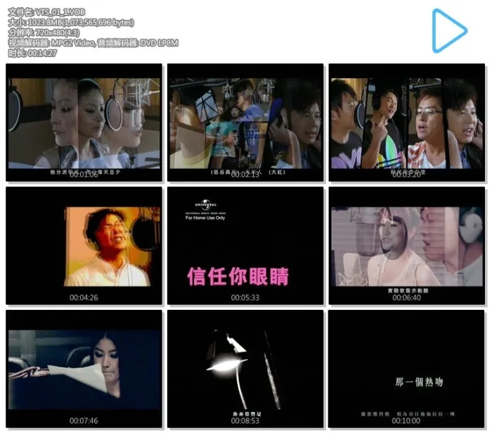 [DVD音乐专辑碟][群星 – Uni-Power 合唱造大力量][MV][DVD-ISO][3.0G].iso[百度网盘]