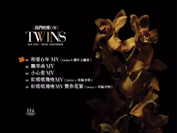 [DVD音乐专辑碟][Twins – 我们相爱六年MV][DVD-ISO][1.28G][百度网盘]