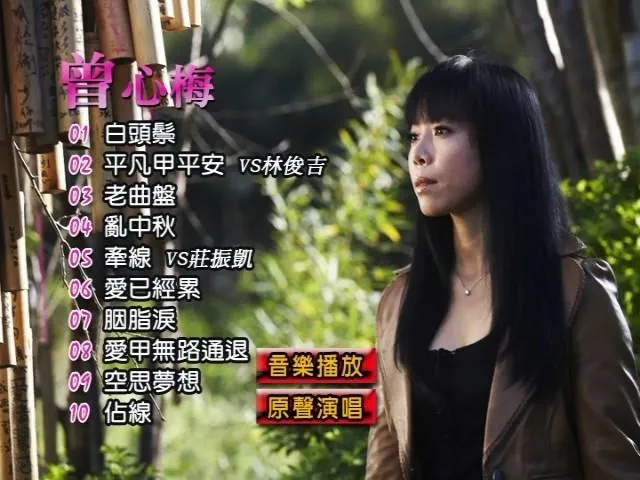 [DVD音乐专辑碟][曾心梅 – 老曲盘卡拉OK][DVD-ISO][2.82G][百度网盘]