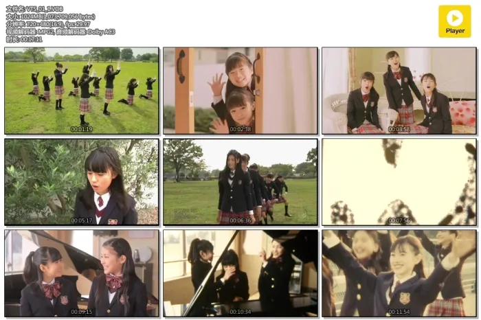 [DVD音乐专辑碟][樱花学院 – さくら学院 – Collection精选集][MV][DVDISO][2.64GB][百度网盘]