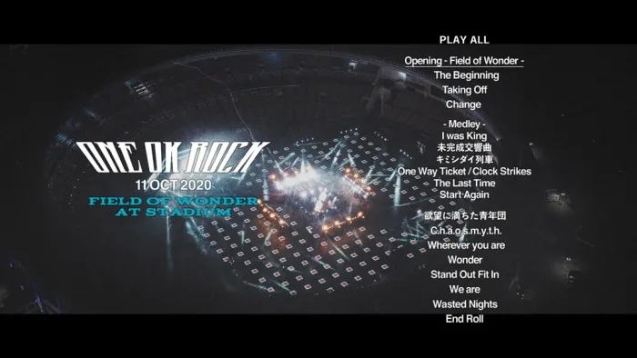[BD日本演唱会][ONE OK ROCK 2020 Field of Wonder at Stadium 2021][BDISO][30.9GB][百度网盘]