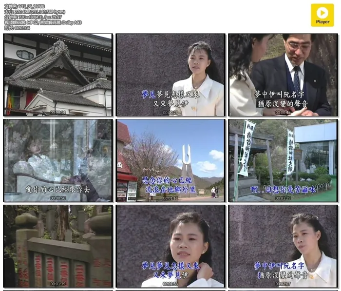 [DVD音乐专辑碟][詹雅雯 – 用心肝饮的酒 日本之旅][KTV][DVD-ISO][3.29G][百度网盘]