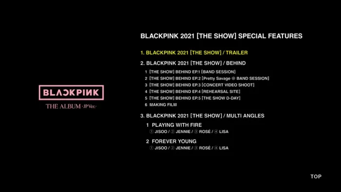 [BD日本演唱会][BLACKPINK 블랙핑크 – BLACKPINK 2021 [THE SHOW]][BDISO][33.8GB][百度网盘]