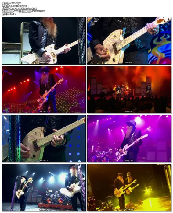 [BD欧美演唱会][ZZ Top – Live from Texas 2008][BDMV][18.3G][百度网盘]