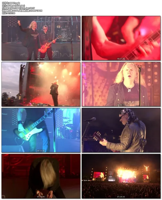 [BD欧美演唱会][Saxon – Warriors Of The Road – The Saxon Chronicles Part II 2014 2 x Blu-ray][BDMV 2BD][75.9G][百度网盘]