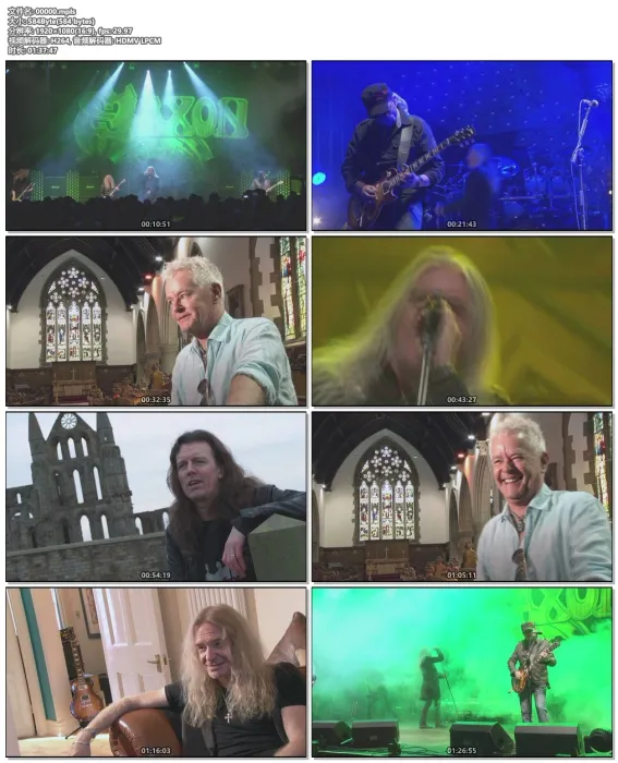 [BD欧美演唱会][Saxon – Warriors Of The Road – The Saxon Chronicles Part II 2014 2 x Blu-ray][BDMV 2BD][75.9G][百度网盘]