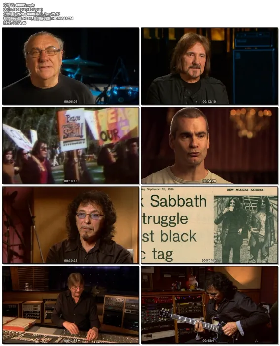 [BD欧美演唱会][Black Sabbath 音乐纪录片 Black Sabbath Paranoid 2010 (1970) ][BDMV][21.3G][百度网盘]