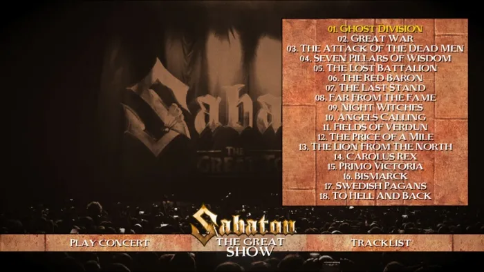 [BD欧美演唱会][Sabaton – The Great Show 2020][BDMV][21.4G][百度网盘]