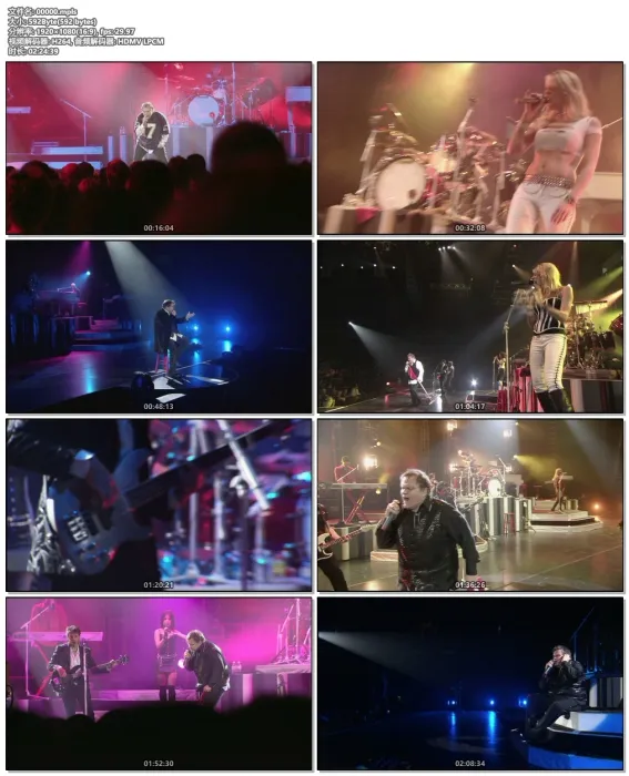 [BD欧美演唱会]美国摇滚 密特·劳弗 Meat Loaf – 3 Bats Live 2007[BDMV][45.62G][百度网盘]
