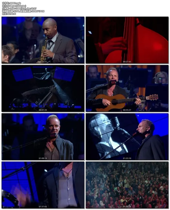 [BD欧美演唱会]斯汀 柏林演唱会 Sting：Live in Berlin 2010[BDMV][37.4G][百度网盘]