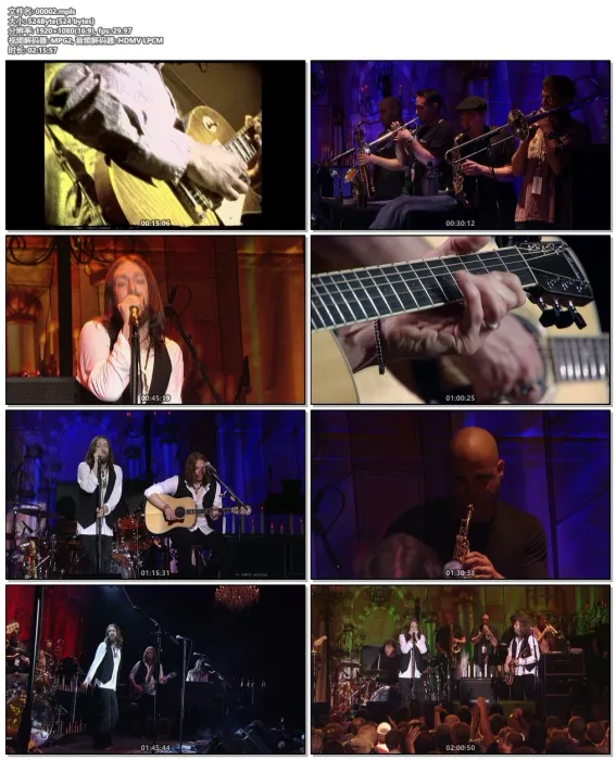 [BD欧美演唱会]黑乌鸦 The Black Crowes – Freak  N  Roll into the Fog 2006[BDMV][23.2 GB][百度网盘]