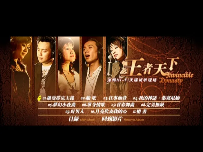 [DVD音乐专辑碟][王者天下 HI-FI天碟试听现场][DVD ISO][3.44G][百度网盘]