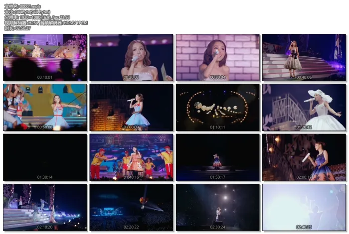 [DB日本演唱会][西野加奈 Many Thanks 演唱会 Kana Nishino Dome Tour 2017 Many Thanks][ISO][40.6G][百度网盘]