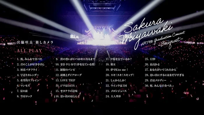 [BD日本演唱会][Sakura Miyawaki HKT48 Sotsugyou Concert – Bouquet 2021 宫脇咲良 2021 HKT48 卒业コンサート ~Bouquet~ Special Edition (初回生产限定盘)][BDMV 3BD][96.3G][百度网盘]