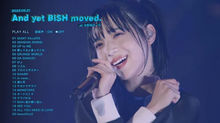 [DB日本演唱会][BiSH And yet BiSH moved 2022][BDISO][33.2GB][百度网盘]