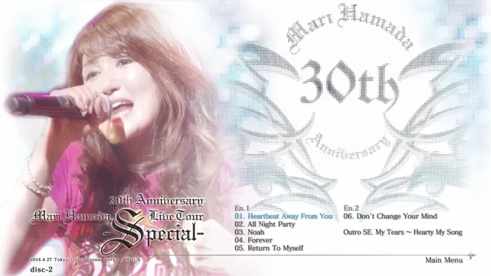 [DB日本演唱会][浜田麻里 30th Anniversary Mari Hamada Live Tour -Special 2015][BDISO 2BD][50.6GB][百度网盘]