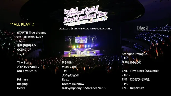 [BD日本演唱会][ラブライブ！スーパースター！！ – LoveLive! Superstar!! Liella! First LoveLive! Tour – Starlines – Blu-ray Memorial Box (Liella!) 2022][BDMV 3BD][103GB][百度网盘]