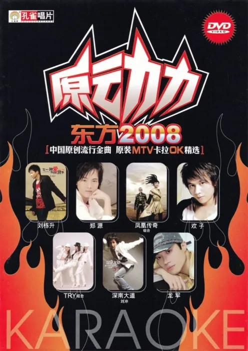 [DVD音乐专辑碟][群星 – 原动力东方2008卡拉OK(孔雀廊)][KTV][DVDISO][3.97G][百度网盘]