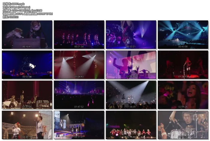 [DB日本演唱会][滨崎步 摇滚马戏团2010巡回演唱会最终场东京站][ISO][43.4G][百度网盘]