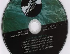 平克·弗洛伊德《Wish You Were Here》DVD音乐专辑碟 2.15G 百度网盘资源-小文资源网