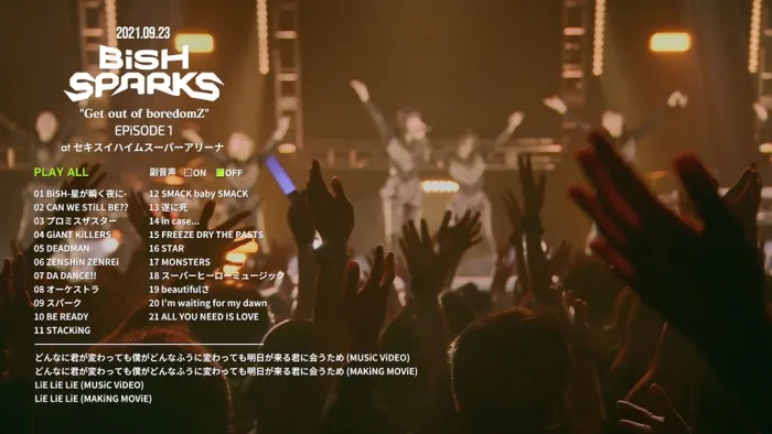 [DB日本演唱会][BiSH – どんなに君が変わっても 僕がどんなふうに変わっても 明日が来る君に会うため 付属BD 2022][BDISO][39.5GB][百度网盘]