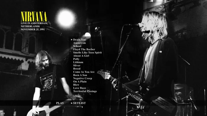 [BD欧美演唱会]Nirvana – Live In Amsterdam 1991 [2021][BDMV][18.2G][百度网盘]