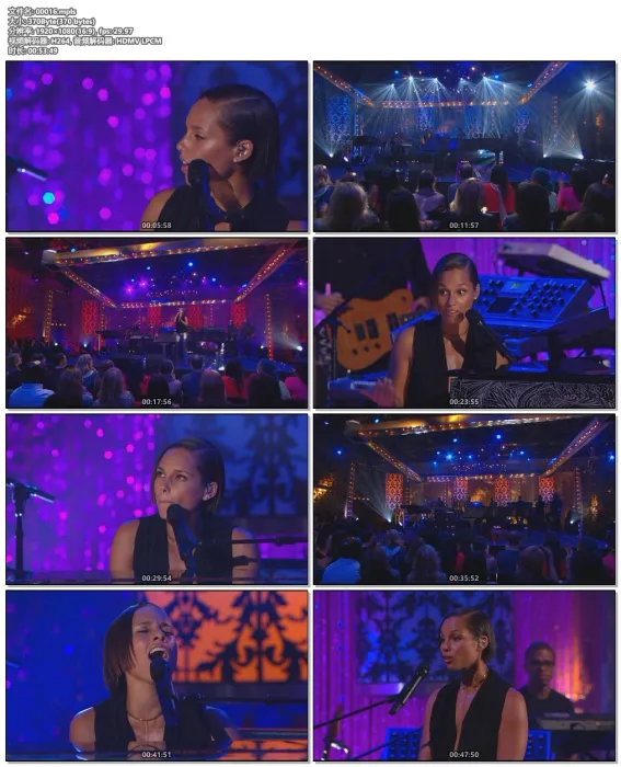 [BD欧美演唱会]艾莉西亚·凯斯 Alicia Keys – VH1 Storytellers 2013[BDMV][20.9GB][百度网盘]