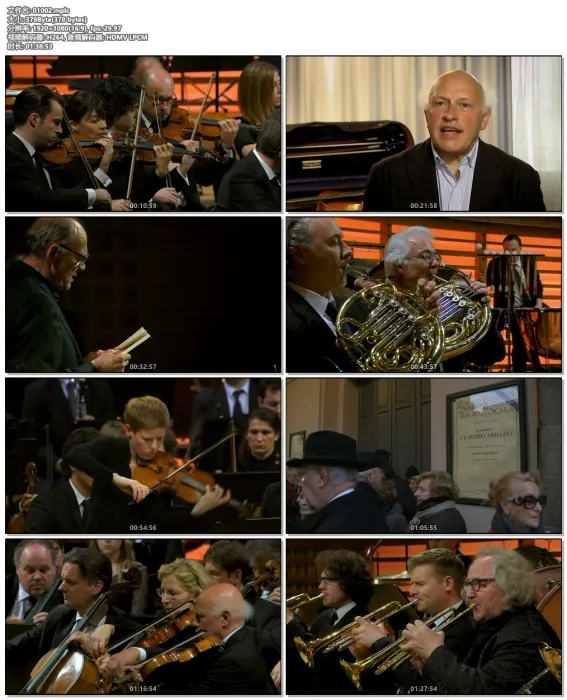 [BD欧美演唱会]安德里斯·尼尔森斯 Andris Nelsons, Lucerne Festival Orchestra, Isabelle Faust – Memorial Concert for Claudio Abbado 2015[BDMV][21.9GB][百度网盘]