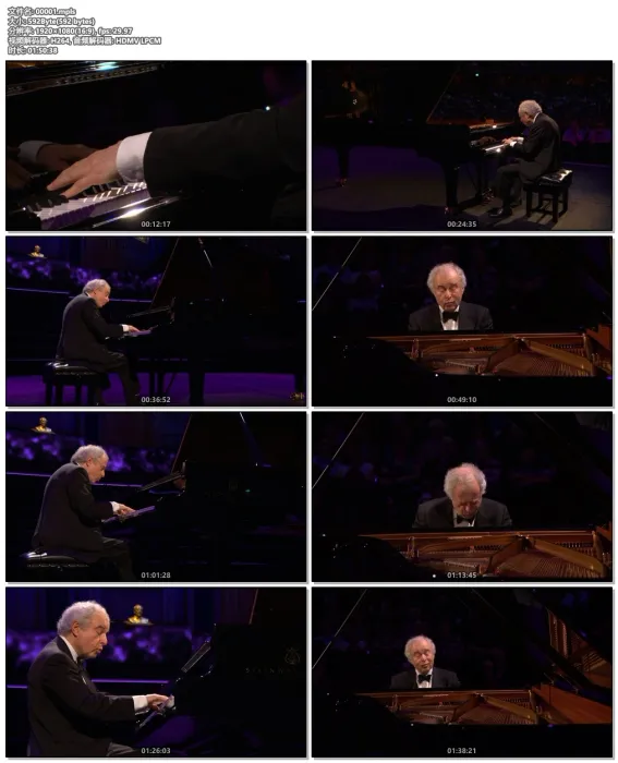[BD欧美演唱会]Johann Sebastian Bach The Well – Tempered Clavier Book 1 Sir Andras Schiff 2017[BDISO][28.3GB][百度网盘]