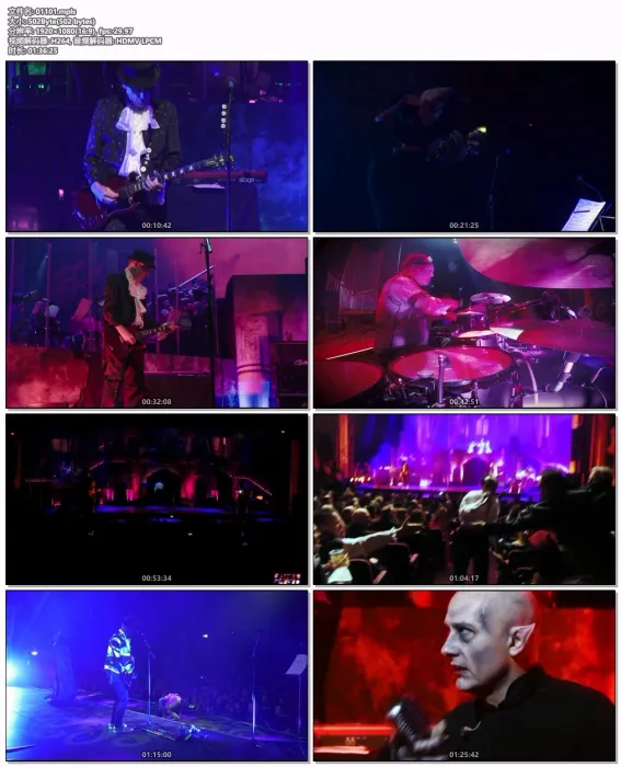 [BD欧美演唱会]诅咒 The Damned – A Night Of A Thousand Vampires – Live In London 2022[BDMV][19.3GB][百度网盘]