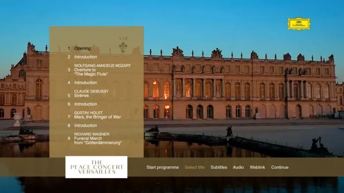 [BD欧美演唱会]凡尔赛宫和平音乐会 The Peace Concert Versailles Live at Versailles 2018[BDMV][22.2GB][百度网盘]