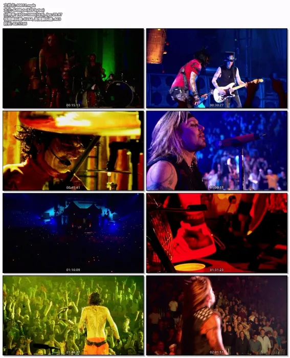 [BD欧美演唱会]克鲁小丑乐团 Motley Crue – Carnival of Sins 2005 1080i Blu-ray AVC DD 5.1[BDMV][46.4GB][百度网盘]