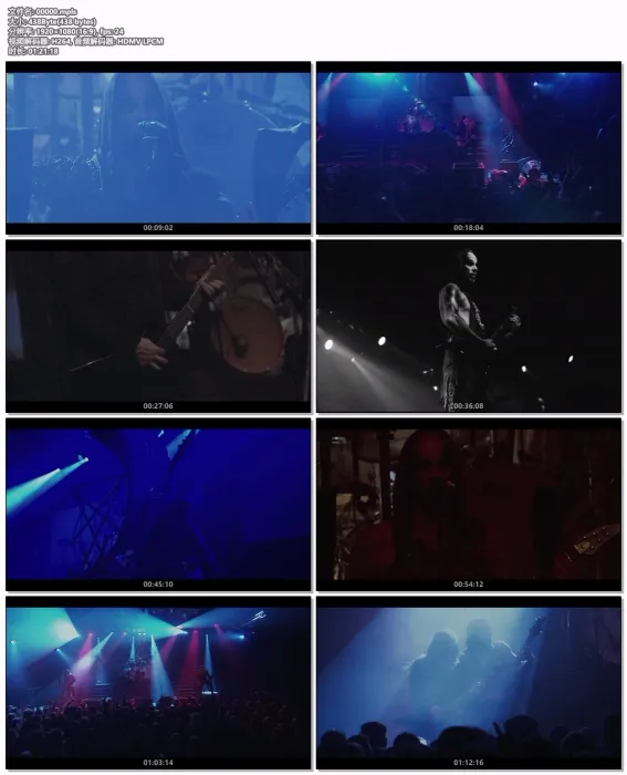 [BD欧美演唱会]Behemoth – Messe Noire – Live Satanist 2018[BDMV][45.7GB][百度网盘]
