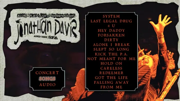 [BD欧美演唱会]Jonathan Davis and the SFA – Live at The Union Chapel 2008[BDMV][22.2G][百度网盘]