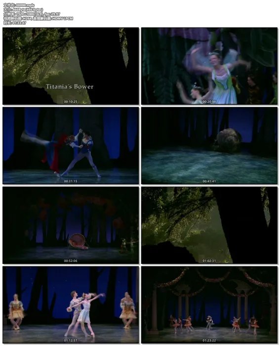 [BD欧美演唱会]Мендельсон – Сон в летнюю ночь (Pacific Northwest Ballet) 1999[BDMV][22.8G][百度网盘]