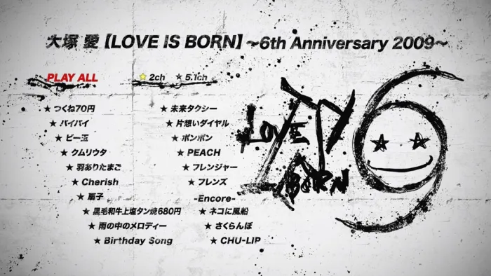 [BD日本演唱会][大塚爱 – LOVE IS BORN～6th Anniversary 2009][BDISO][37.5GB][百度网盘]