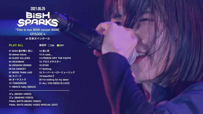[BD日本演唱会][BiSH SPARKS This is not BiSH except BiSH EPiSODE 4 2021][BDISO][38.7G][百度网盘]